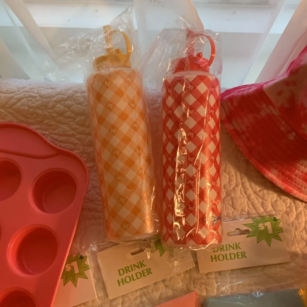 Summertime Party~Shower 27 Piece NEW Banners Hat Games ice cubes Frisbee & more